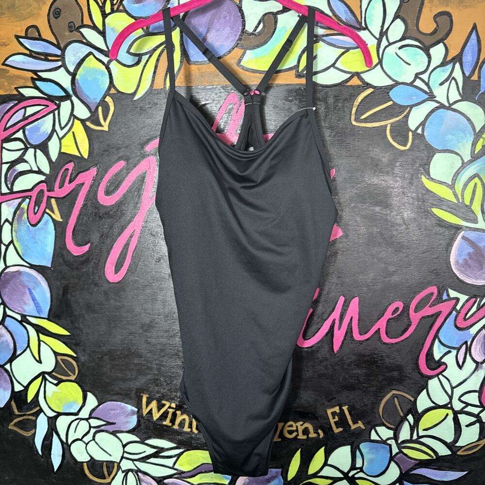 Baleaf One Piece Swimsuit, Black, XL